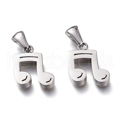 Tarnish Resistant 304 Stainless Steel Pendants STAS-Z006-11P-1
