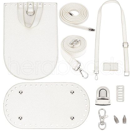 PU Leather Shoulder Bag Making Kits DIY-WH0209-78A-1