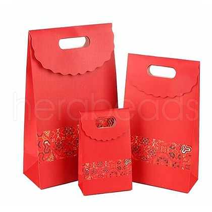 Rectangle Paper Flip Gift Bags CARB-L010-02S-03-1