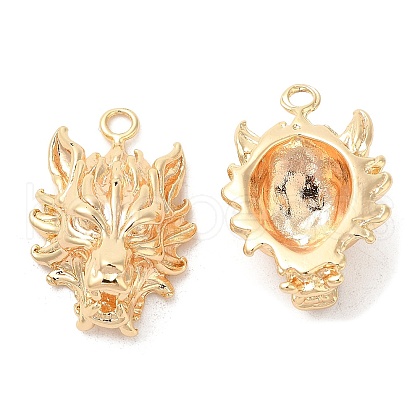 Brass Pendants KK-G468-62G-1