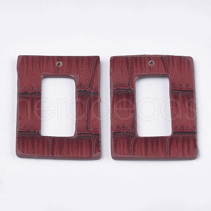 PU Leather Pendants X-FIND-S299-02B-1