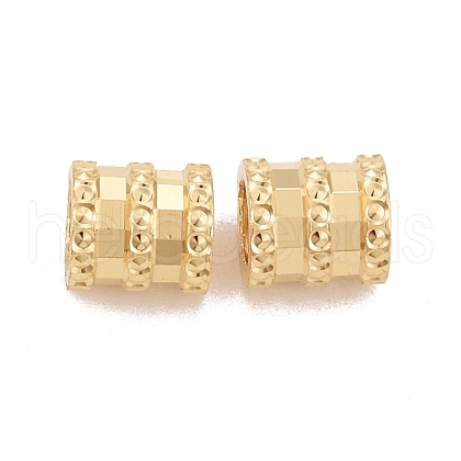 Rack Plating Eco-friendly Brass Spacer Beads KK-D075-35G-RS-1