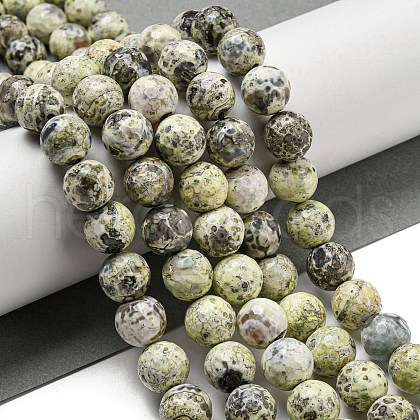 Faceted Natural Fire Crackle Agate Beads Strands G-F447-12mm-J01-1