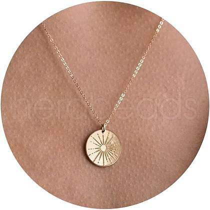 Brass Pendant Necklaces for Women FS-WG86CE9-03-1
