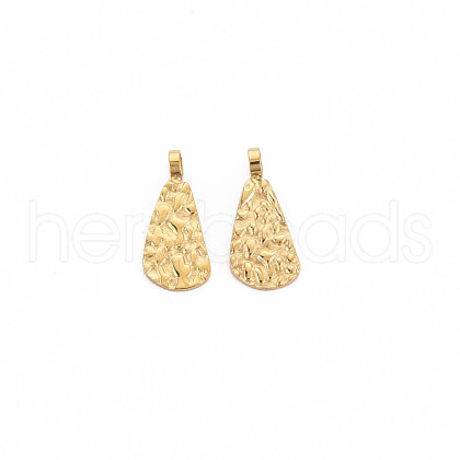Ion Plating(IP) 304 Stainless Steel Charms STAS-N097-175LG-1