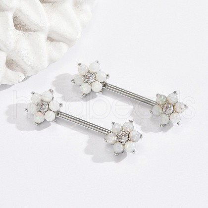 Brass Nipple Rings WG638CA-03-1