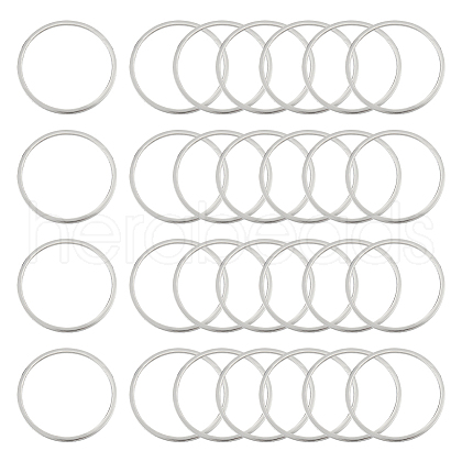 Unicraftale 304 Stainless Steel Linking Rings STAS-UN0008-07P-1