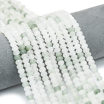 Natural Quartz Beads Strands G-P575-A06-6x4mm-1