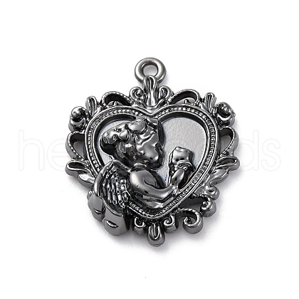 Rack Plating Alloy Pendants PALLOY-V002-08B-1