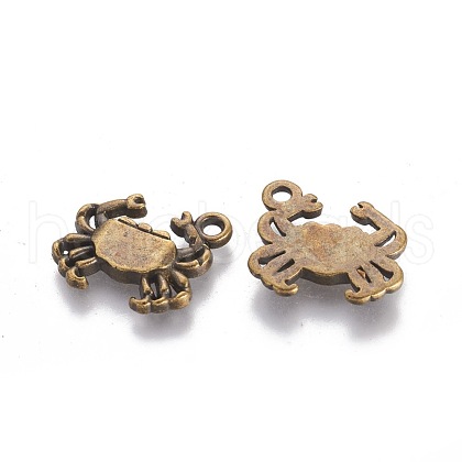 Tibetan Style Pendants TIBEB-A101934-AB-FF-1