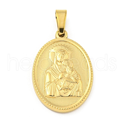 Ion Plating(IP) 304 Stainless Steel Pendants STAS-B071-02I-17G-1
