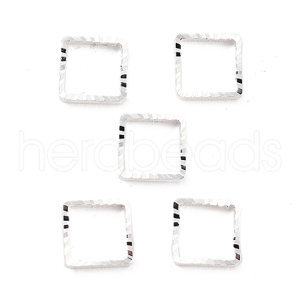 Brass Beads Frames KK-M288-01S-A-1