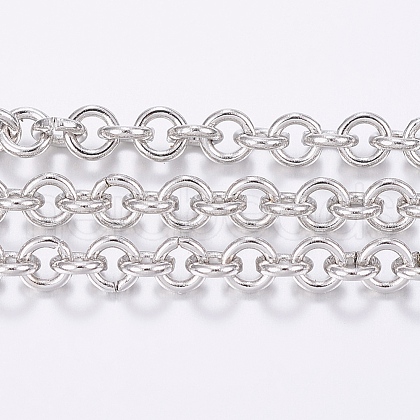 Tarnish Resistant 304 Stainless Steel Rolo Chains CHS-H013-07-A-1