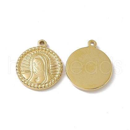 PVD Vacuum Plating 201 Stainless Steel Charms STAS-J401-VC617-1