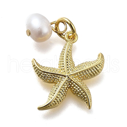 Brass Pendants KK-B132-02G-02-1