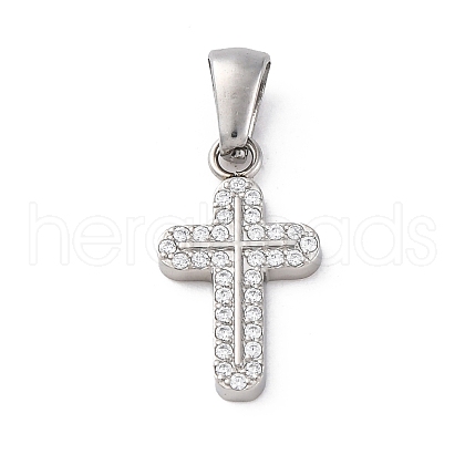 304 Stainless Steel Pendants STAS-L286-18P-1