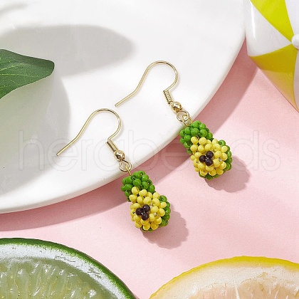 304 Stainless Steel Dangle Earrings EJEW-MZ00382-1