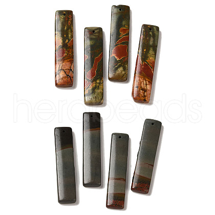 Natural Picasso Jasper Pendants G-Q161-07A-1