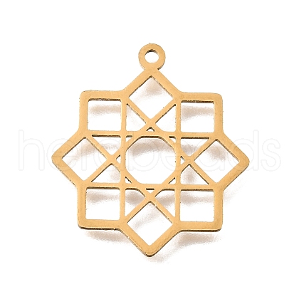 304 Stainless Steel Pendants STAS-S176-19G-1