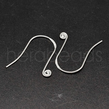 925 Sterling Silver Earring Hooks STER-F015-04-1