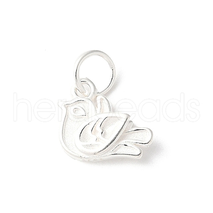 925 Sterling Silver Dove Charms STER-R012-02S-1