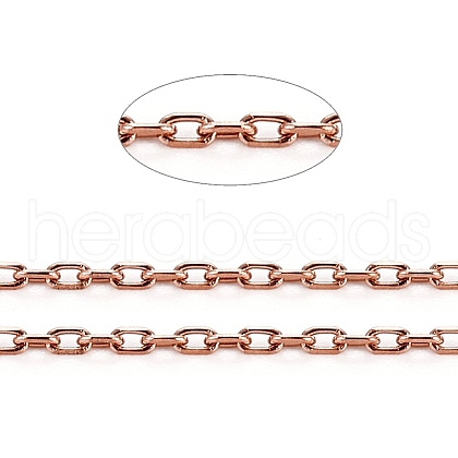 Ion Plating(IP) 304 Stainless Steel Cable Chains CHS-D005-02RG-1
