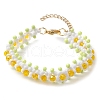 Glass Seed Beads Bracelets for Women BJEW-MZ00139-02-3