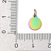 Ion Plating(IP) 304 Stainless Steel Pendants STAS-I311-33B-RC-3