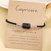 12 Constellations Protetion Plastic Column Link Bracelets WGFC008-05-1