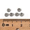 Brass Rhinestone Spacer Beads RSB031NF-01K-3