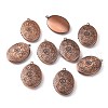 Brass Locket Pendants ECF133-2R-3