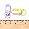 Spray Painted Alloy Swivel Clasps PALLOY-A022-04-3