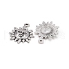 Tibetan Style Alloy Pendants TIBEP-LF9244YKG-AS-LF-2