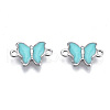 304 Stainless Steel Enamel Links Connectors X-STAS-Q241-01-NF-2