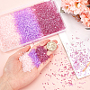 SUNNYCLUE 3 Style Transparent Electroplate Crushed Glass Craft GLAA-SC0001-99A-3