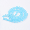 Transparent Glass Bead Strands X-GLAA-S031-8mm-21-2
