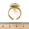 304 Stainless Steel Open Cuff Rings for Women RJEW-K248-14G-5