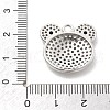 Brass Micro Pave Cubic Zirconia Pendants KK-L228-15P-3