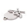 Non-Tarnish 201 Stainless Steel Pendants STAS-D451-03P-2
