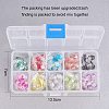 Baking Painted Crackle Glass Pendant CCG-PH0002-07-7