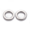 Non-Tarnish 201 Stainless Steel Linking Rings X-STAS-L234-040P-2