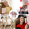 Gorgecraft 12Pcs 4 Colors Bag Shaped Paper Flower Packaging Gift Bags for Bouquet ABAG-GF0001-28-5