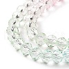 Transparent Glass Beads Strands GLAA-L045-01A-05-4