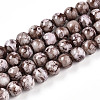 Baking Painted Glass Beads Strands DGLA-N003-10mm-A05-1