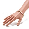 Disc Beads Energy Power Stretch Bracelet for Teen Girl Women BJEW-JB07034-03-3
