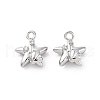 Brass Rhinestone Pendants KK-E793-13P-1