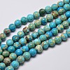 Natural Imperial Jasper Beads Strands G-I122-4mm-10-1