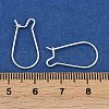 925 Sterling Silver Hoop Earrings STER-S002-55-3