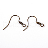 Antique Bronze Brass Earring Hooks X-KK-Q363-AB-NF-1