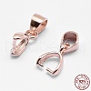 925 Sterling Silver Pendant Bails STER-E050-06RG-3